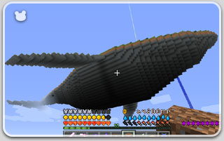 マインクラフトのクジラ