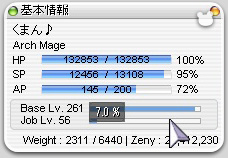 7%
